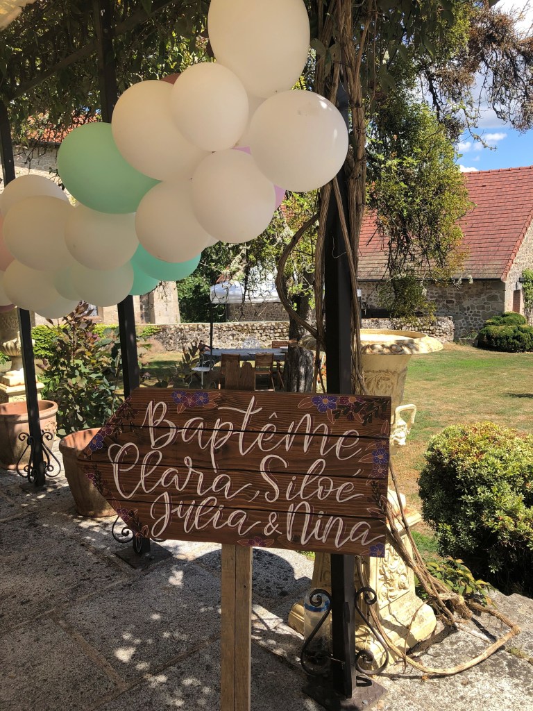 panneau directionnel baptême - Auvergne